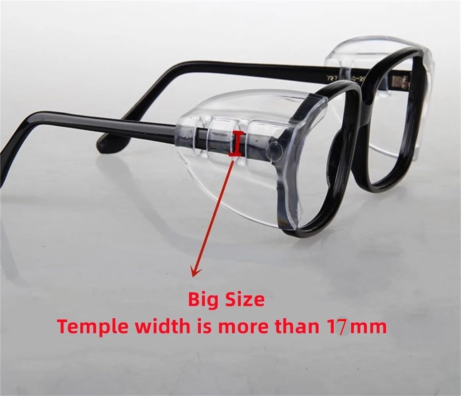 Side Shields for Glasses 32pcs Clear Eyeglass Flank Frame Protective Film