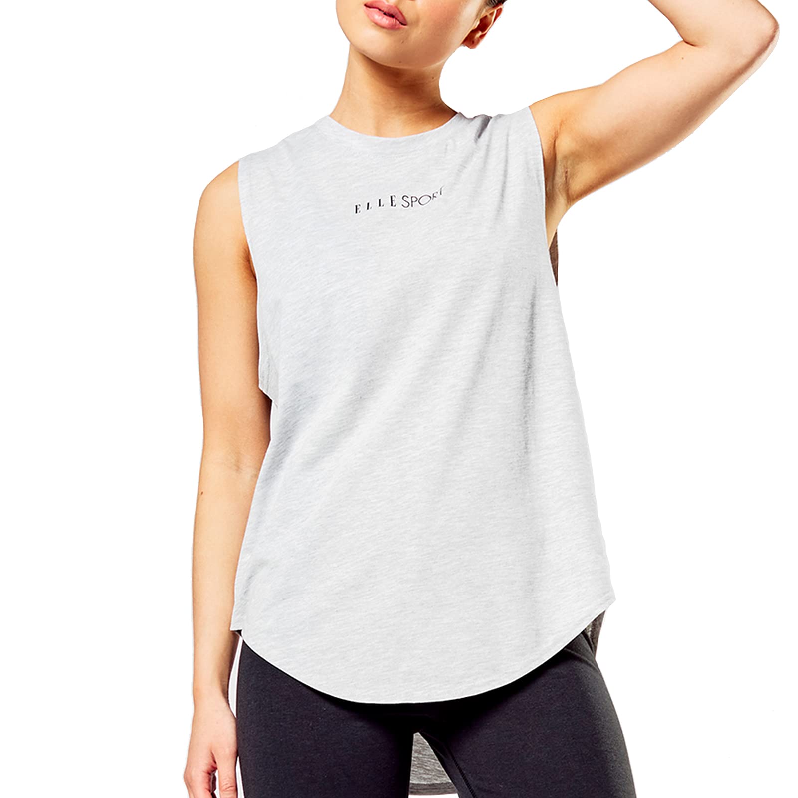 Elle Sport Signature Vest Womens Grey Medium