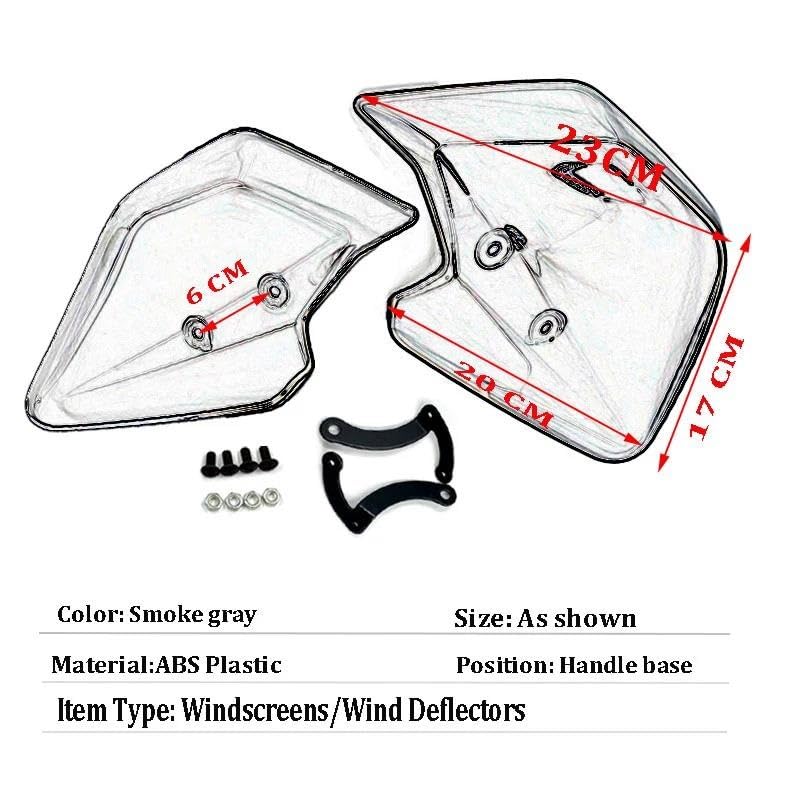 Protège-mains guidon moto PCX125 PCX150 2016-2020 | Aileron carénage protection vent et pluie - 3