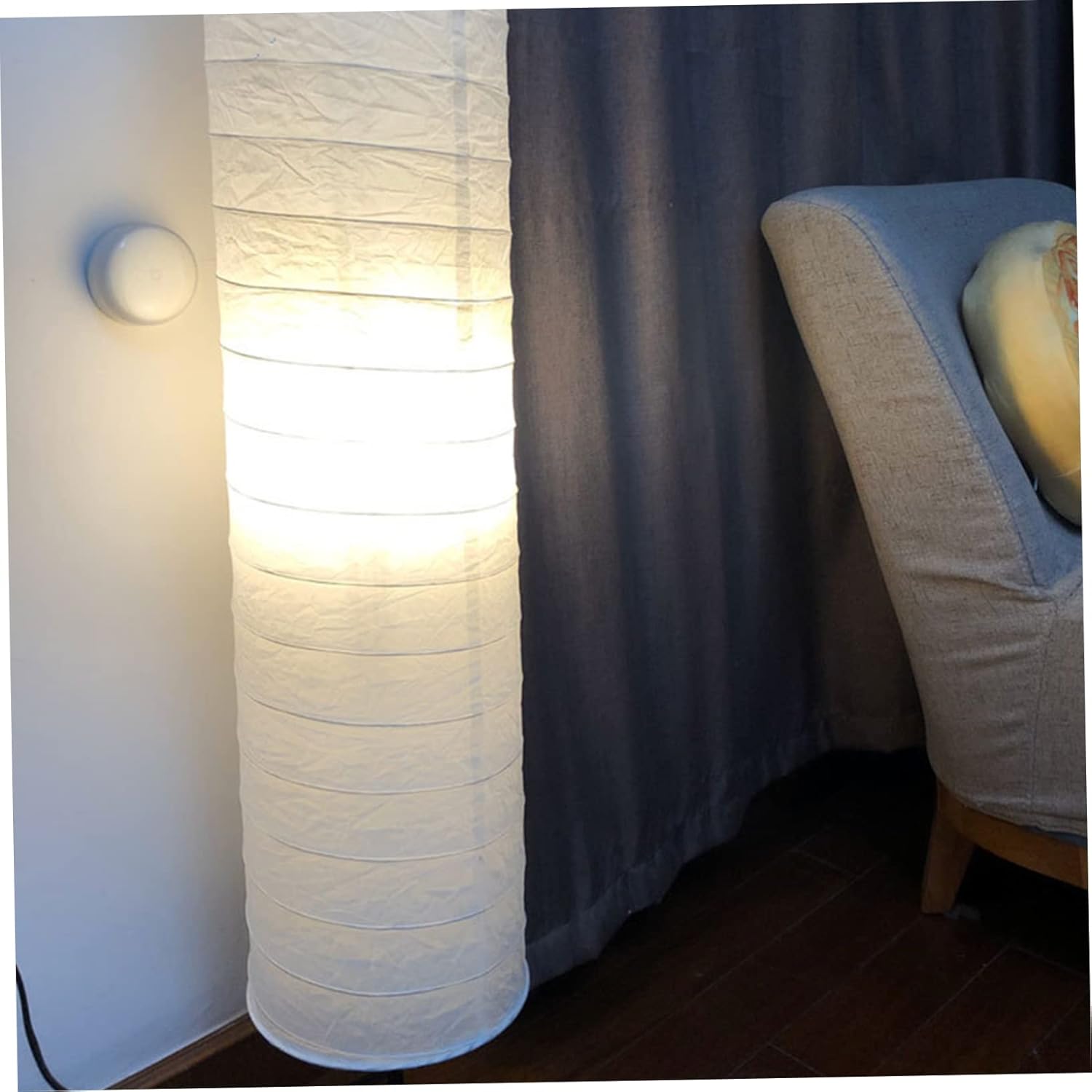 Ciieeo Nordic Design Paper Floor Lamp Shade Decorative Lamp Shades for Living Room