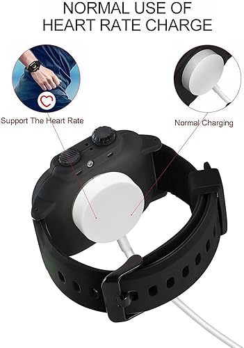 Miniatura 9 de Funda impermeable para Apple Watch Series 6 Series 5 Series 4SE de 1.732 in, a prueba de golpes y polvo para las series 654SE (negro, 1.732 pulgadas)