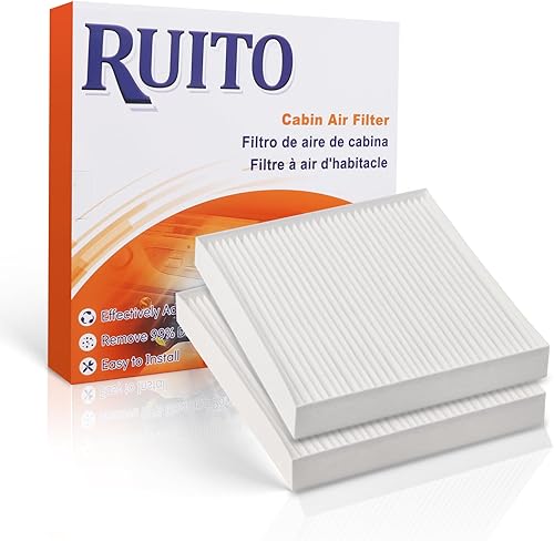 Miniatura 10 de RUITO Filtro de aire de cabina RT811 para Mazda 3 (2014-2018), Mazda 6 (2014-2020), CX-5 (2013-2020), repuesto para CF11811, CPJ6X, BE-811, FD811,