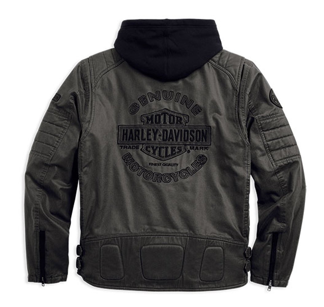 Harley-Davidson Men's Passing Link 3-in-1 Jacket 98549-14VM Gray