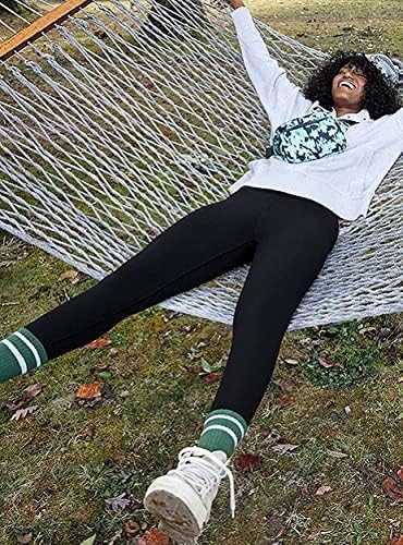 NexiEpoch 4 Pack Leggings for Women - High Waisted Tummy Control Soft Black Capri Yoga Pants with Pockets for Workout A-No Pockets Small-Medium 4#dark Grey/Navy Blue/Black*2, 4 Packs