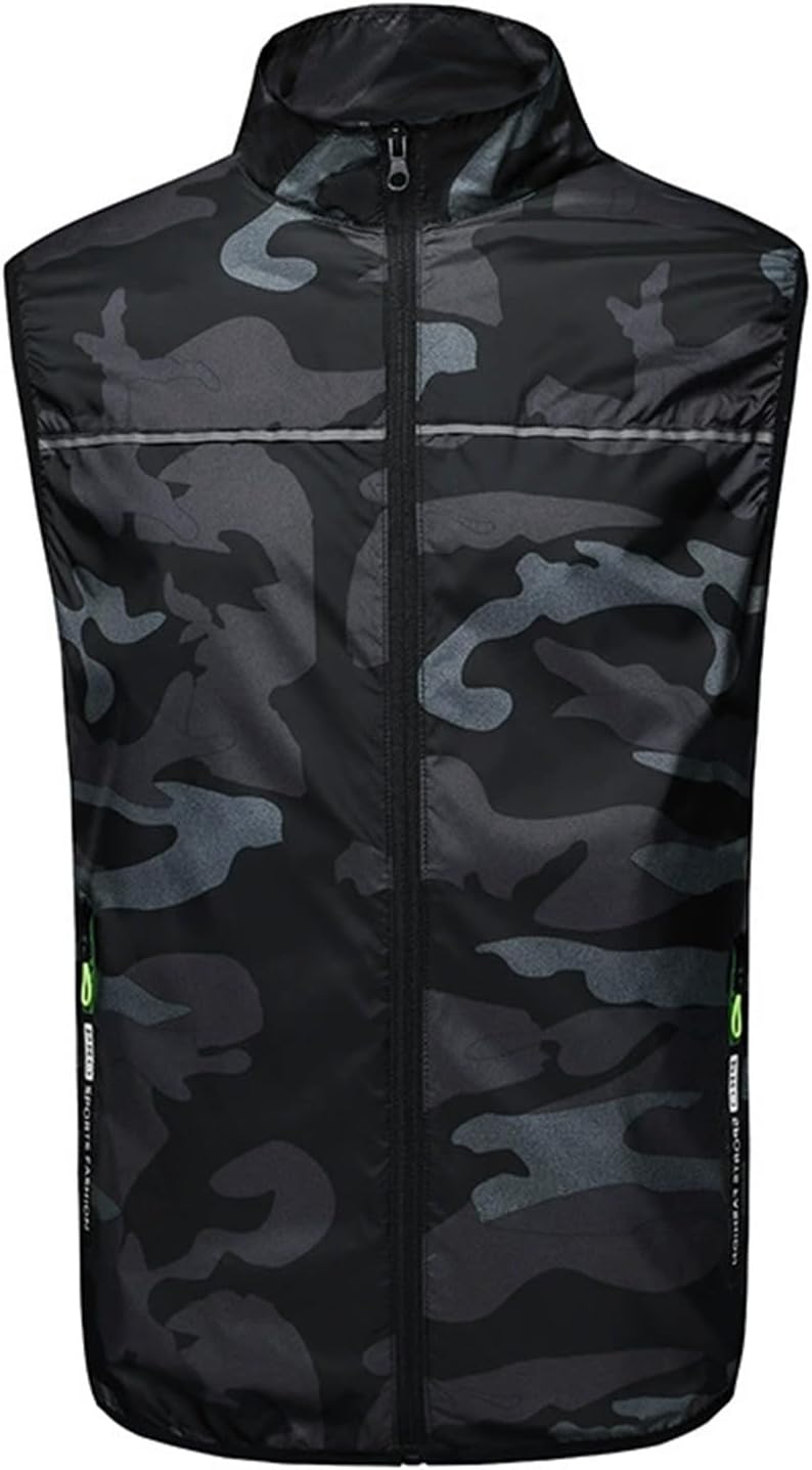 Cooling Fan Vest Air-conditioned Men Women Cooling Vest For Work Sport Outdoor Camping Fishing Summer Cool Jacket