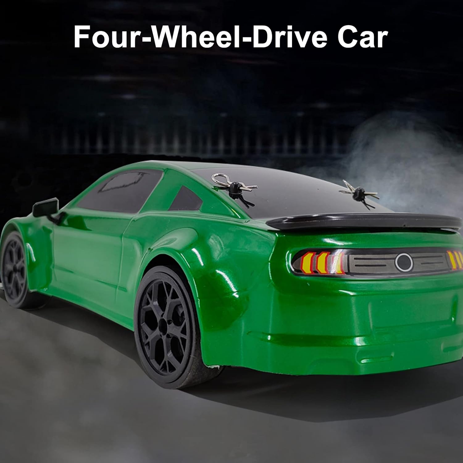 RC Drift Car, 4 WD High Speed 30 KM/H Remote Control Car,1:14 Scale Drifting Tires Racing Sport Toy, 2.4GHz RC Racing Car with Cool Lighting for Adults Teen