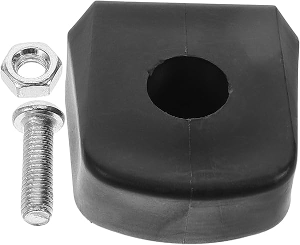 Set 1 Pezzo Freno per Pattini a Rotelle in Plastica Pu Nera, Accessorio Antiscivolo Leggero e Resistente per Pattinaggio Sicuro e Compatibile Vari Modelli - 1