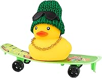 Vista 11 de wonuu Adorno de pato de goma para salpicadero de automóvil, accesorios de decoración para tablero de automóvil, accesorios de decoración con mini