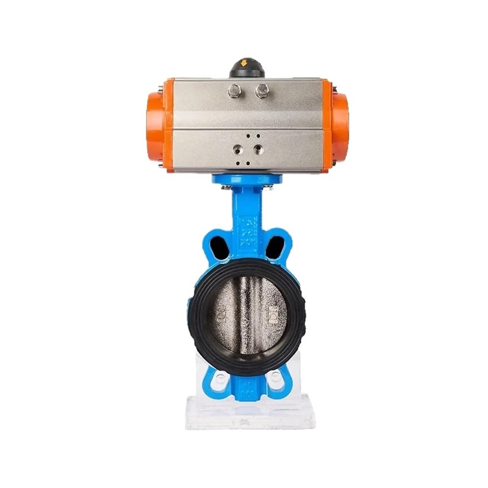 Vanne papillon pneumatique à fermeture rapide D671X pour réseau DN50