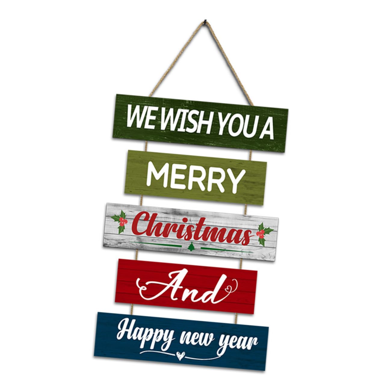 PRETYZOOM 3st Weihnachtswandbehang Weihnachtsdeko Festival-holztürdekor Weihnachtsschild Aus Holz Haustür Anhänger Wandanhänger Wandhängung Ornament Party-türschild Festliche Behänge Hölzern