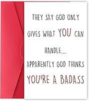 Vista 12 de Tarjeta de positividad pensando en ti para mejor amigo, tarjetas de aliento para mujeres y hombres, hermosa tarjeta de amistad, bonita tarjeta