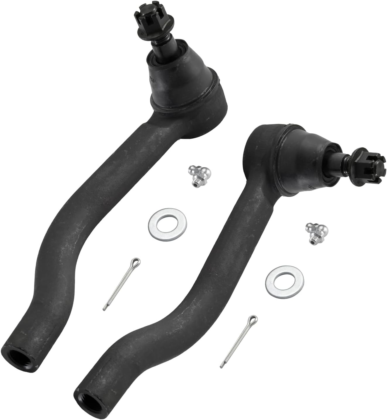 ASTARPRO - 2pc Front Outer Tie Rod Ends Replacement for 2007-2013 Nissan Altima, 2009-2014 Maxima, 2009-2014 Murano FWD