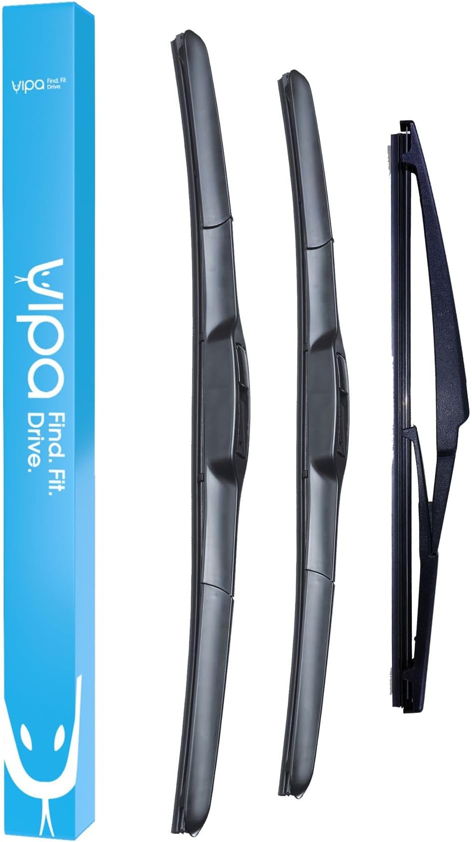 Vipa Wiper Blade Set fits LAND ROVER DISCOVERY SPORT SUV Sep 2014