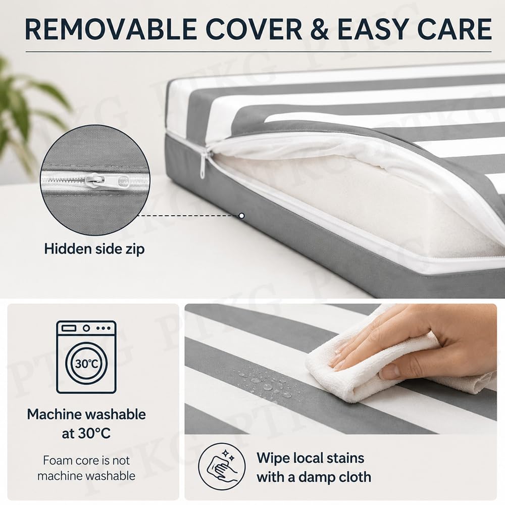 Coussin Transat ImperméAble Matelas de Plage Pliable