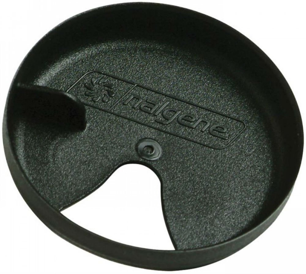 Nalgene 1L Wide Mouth Easy Sipper Bottle Accessory - Black, 53mm Diameter