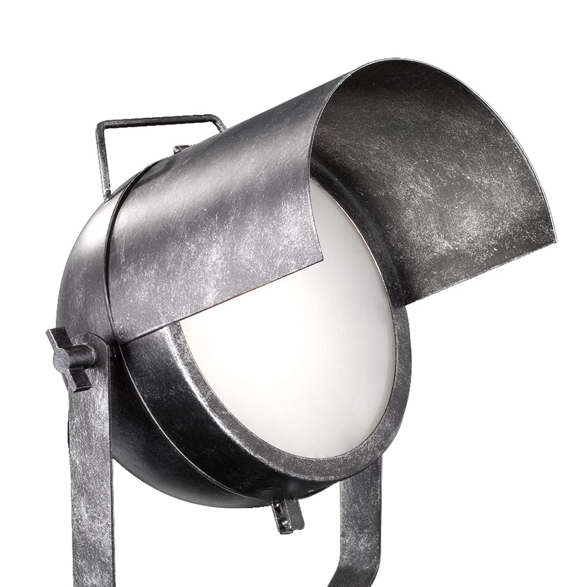 Trio Leuchten Lampa stołowa 504200188 No.5, metal srebrny antyczny, bez 1 x E27