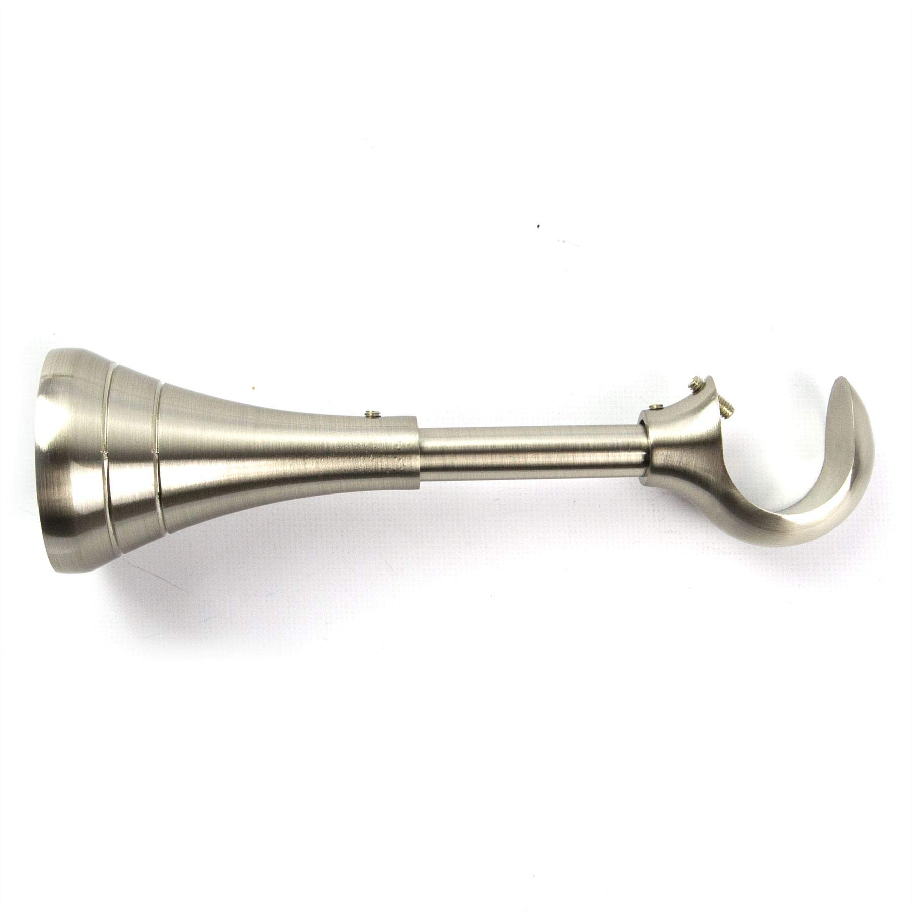 Single Adjustable Bracket 25mm, Stainless Steel/Inox