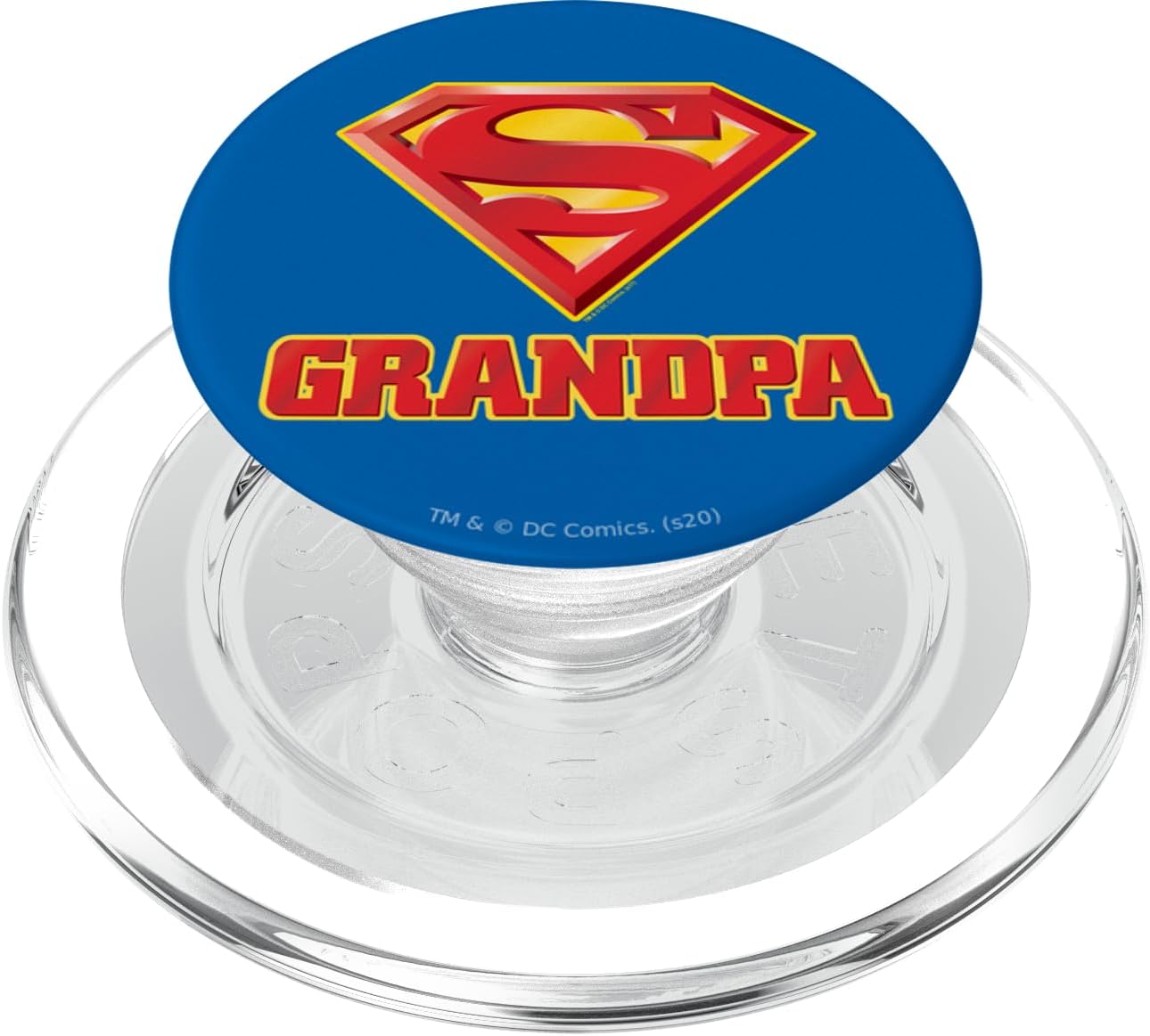 Superman Super Grandpa PopSockets MagSafe PopGrip for iPhone