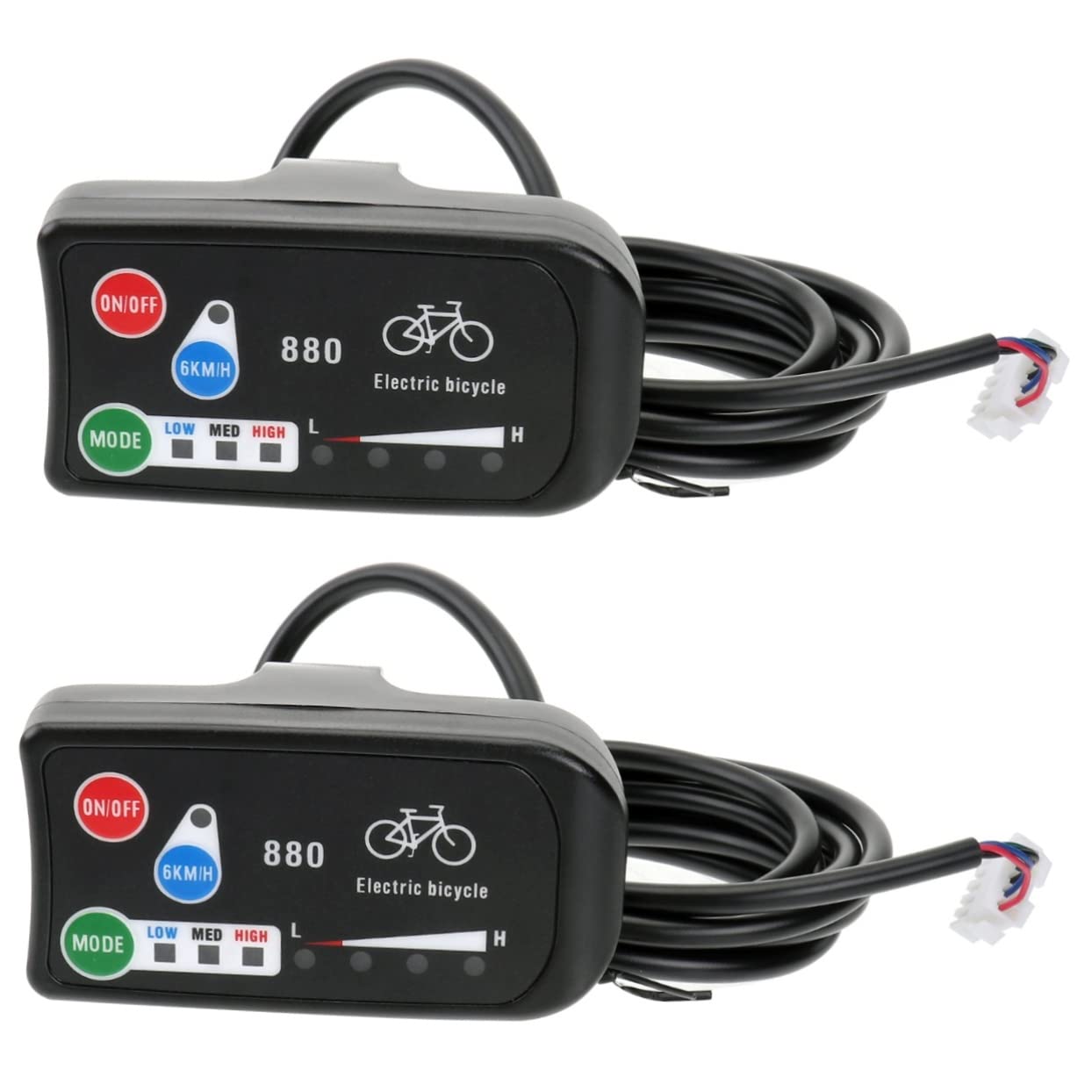 Cycle électrique affichage panneau de commande pour vélo et scooter connecté - 8