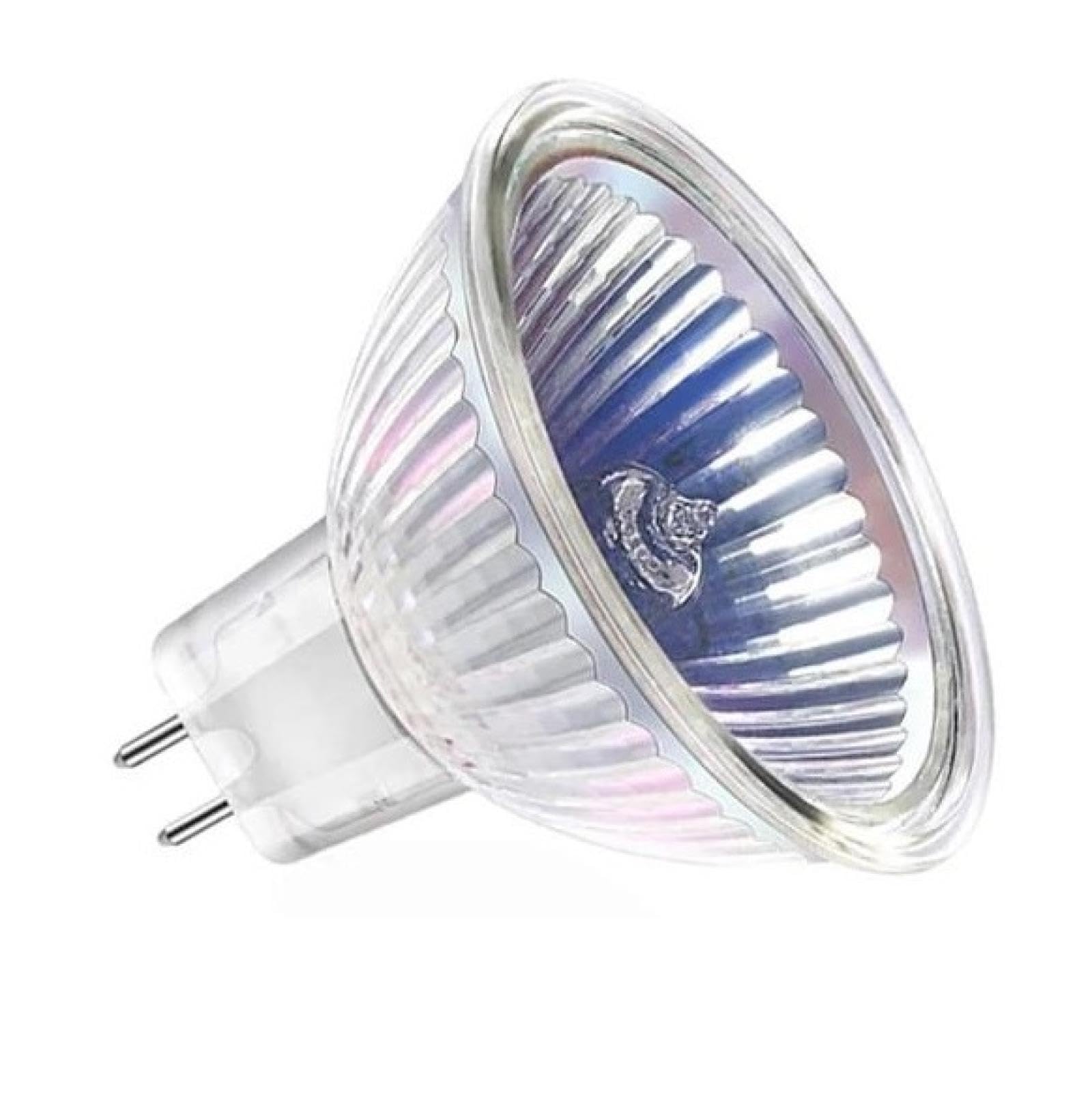 MR16 Halogen Bulb 50W 12V 24V 10 Pack Dimmable GU5.3 Base,Warm White for Landscape, Track Lights 35W 220V