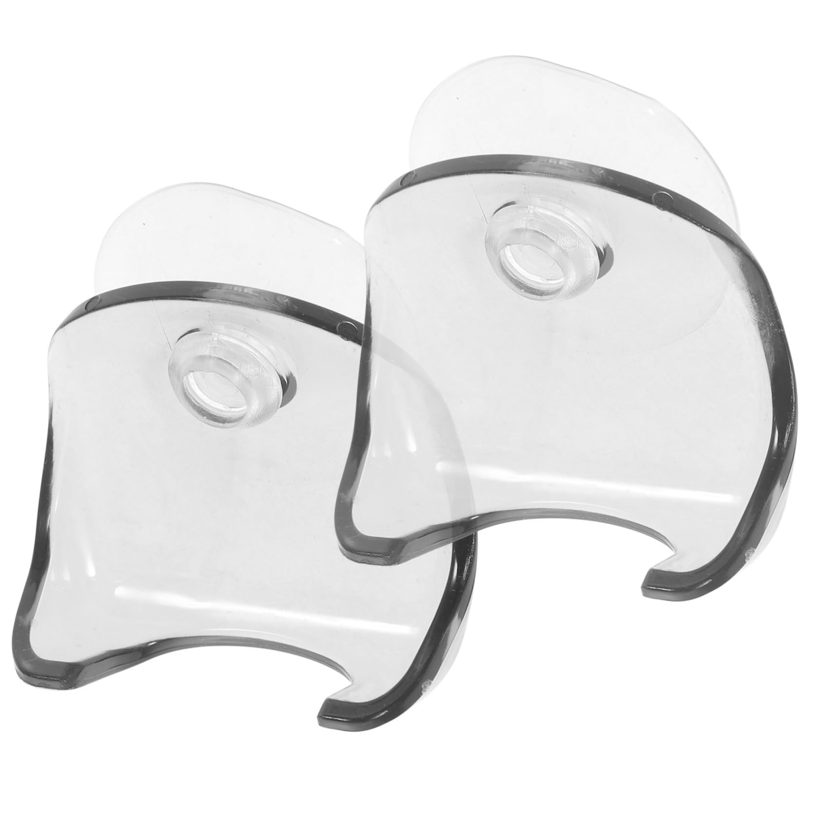 minkissy 2pcs Suction Cup Razor Holders for Bathroom Shower Razor Stand Suction Cup Hook