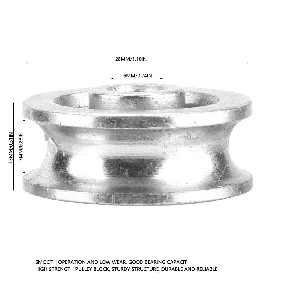 Roue De Roulement Métallique Haute Résistance — Diamètres 28, 32, 48, 56 Mm, Fonctionnement Doux, Faible Usure - 7