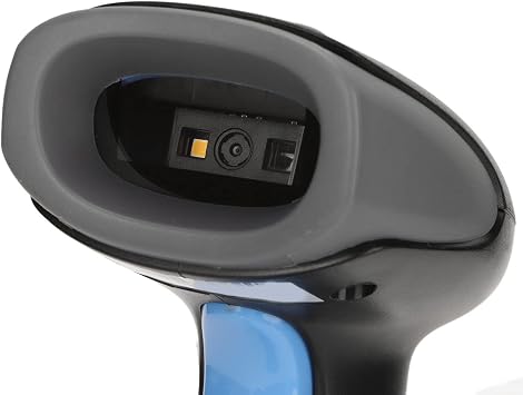 Handheld 2D Barcode Scanner, USB Cordless QR Code Scanner for Computers, Mobile Payment, Bar Code Reader for Store, Supermarket, Warehouse