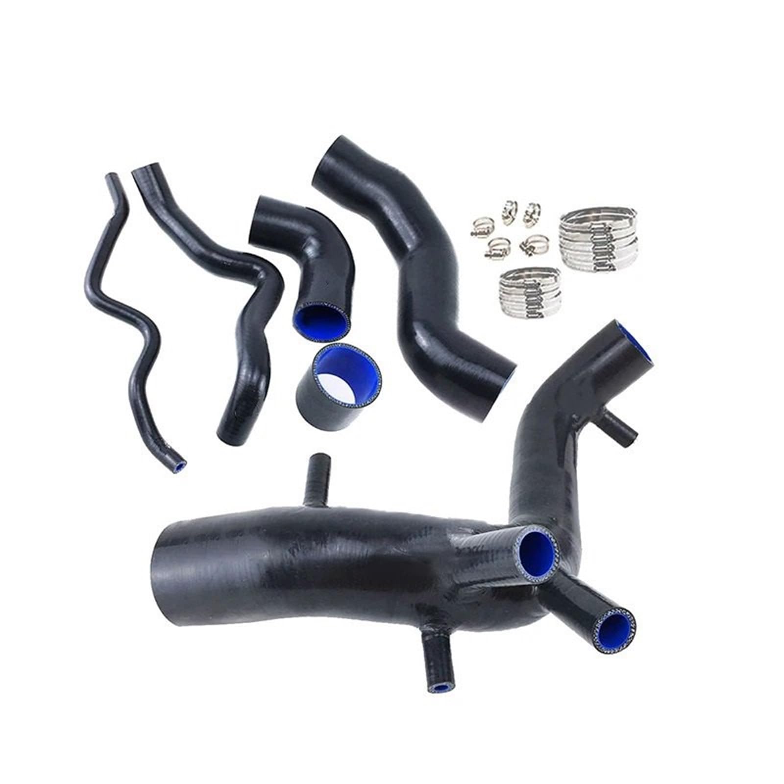 Compatible con Golf Jetta Bora GTI MK4 PQ34 1.8T Compatible con Audi A3 TT MK1 1.8T 180PS Kit de manguera de refuerzo de turbo de silicona manguera gasolina