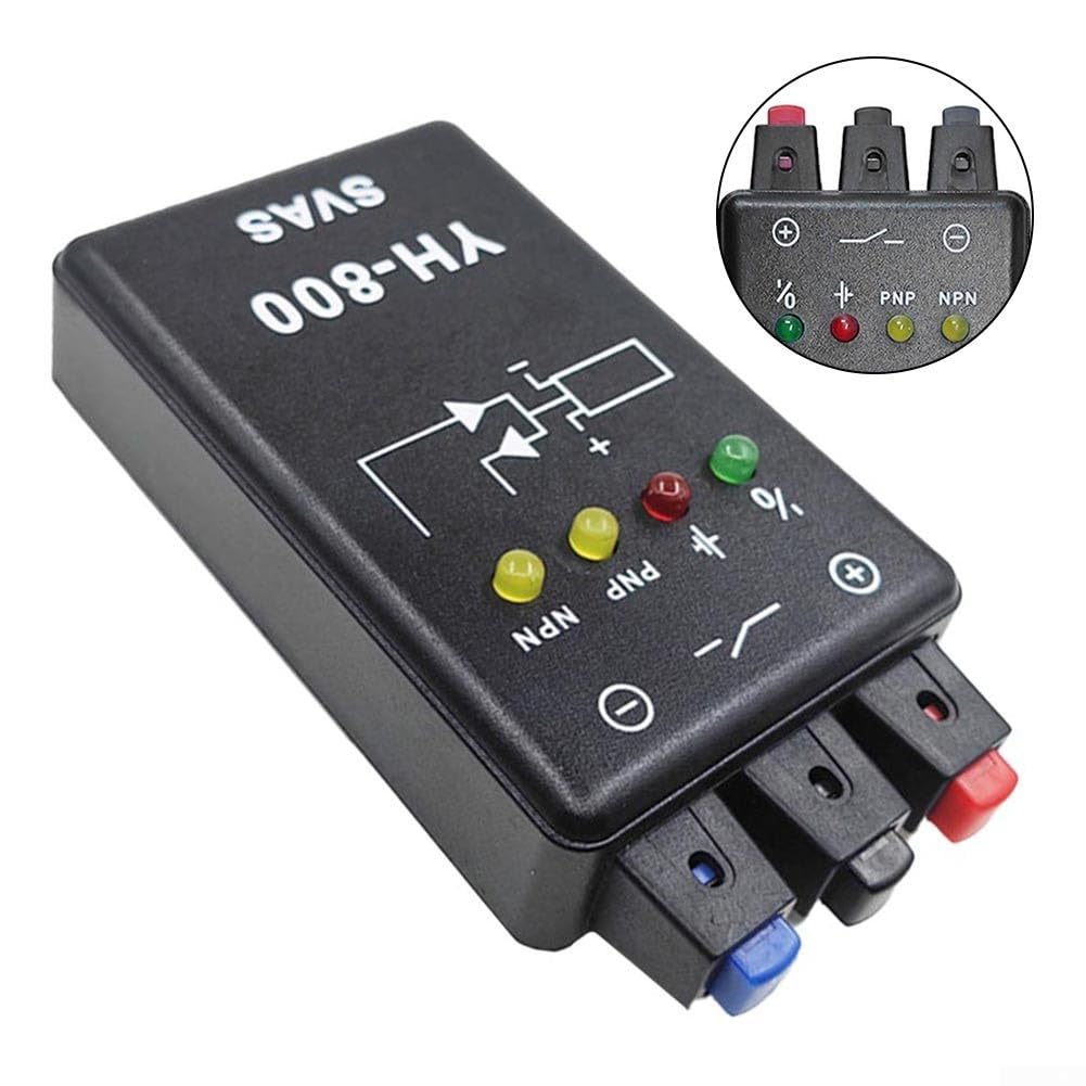 Lichtschrankentester, YH-800 Sensor Tester Für Photoelektrische Schalter, Näherungsschalter Und Magnetische Sensoren, Schwarz