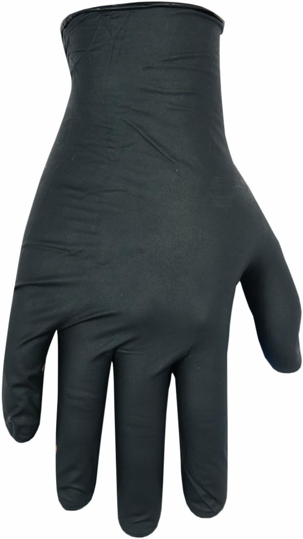 CLC Custom Leathercraft 2337L Powder-Free Nitrile Disposable Gloves, Large