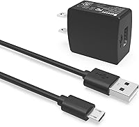 Vista 1 de Cargador de CA con certificación UL para Yaxa Echo Dot de 2ª generación de cable adaptador de cable