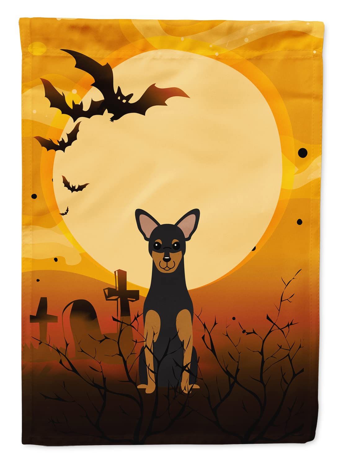 Drapeau Manchester Terrier Halloween BB4294GF pour décorer votre jardin en automne