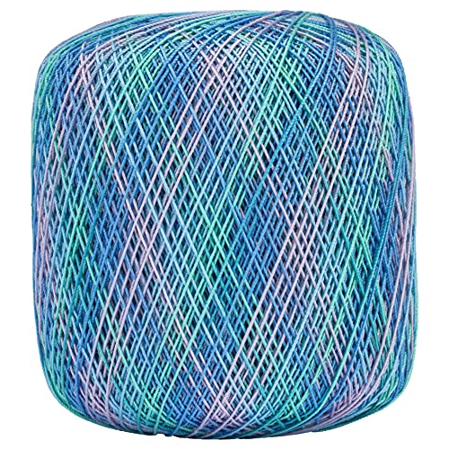 Image of Coats Crochet 154-995 Aunt Lydia's Crochet, Cotton Classic Size 10, Ocean