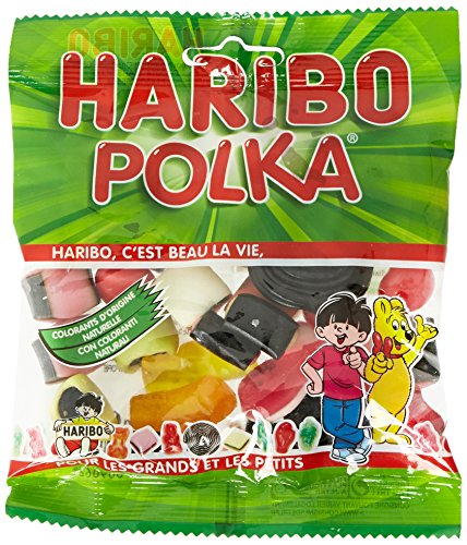 Haribo Polka 120 g - Lot de 10