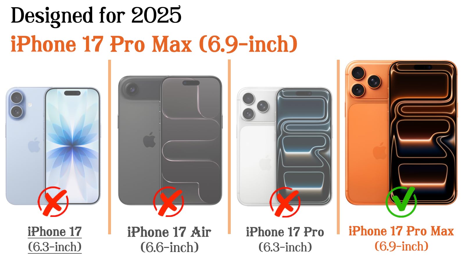 Funda magnética para iPhone 17 Pro Max, diseño de cruz cristiana de mármol blanco, a prueba de golpes, delgada, suave, poliuretano termoplástico y policarbonato duro, compatible con MagSafe, regalo