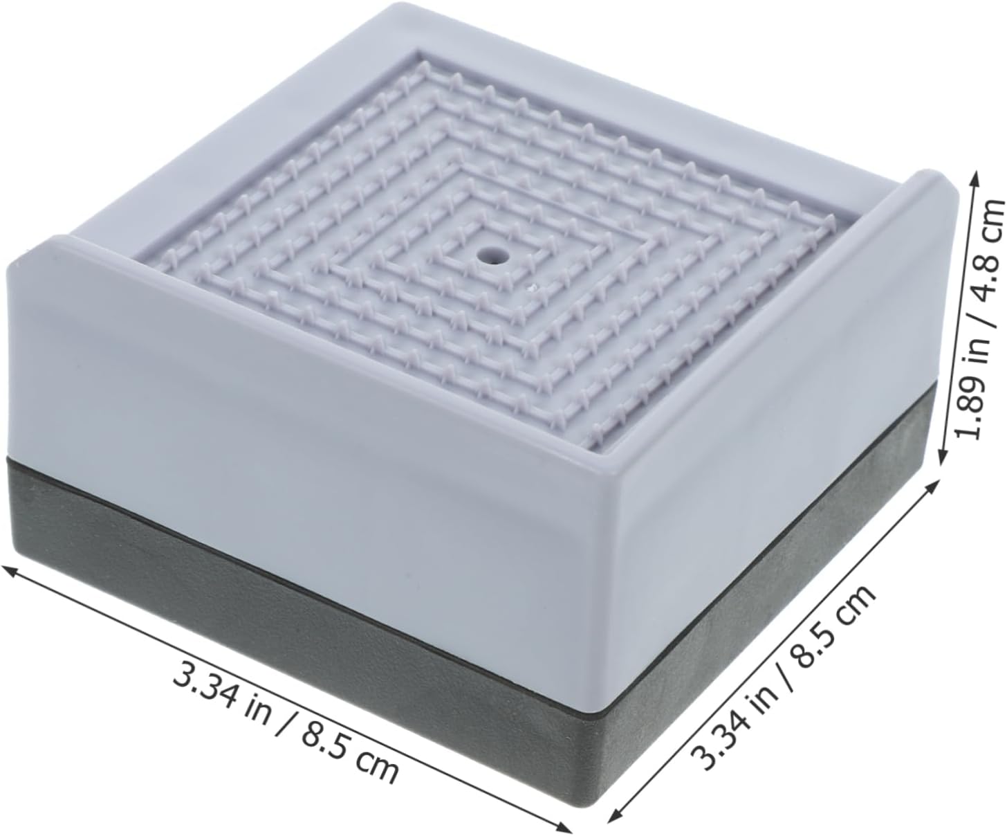 Gadpiparty 6pcs Heavy Duty Furniture Risers for Beds Sofas and Desks Non-Slip Bed Lifts for Increased Height and Under-Bed Storage Adjustable Furniture Leg Risers