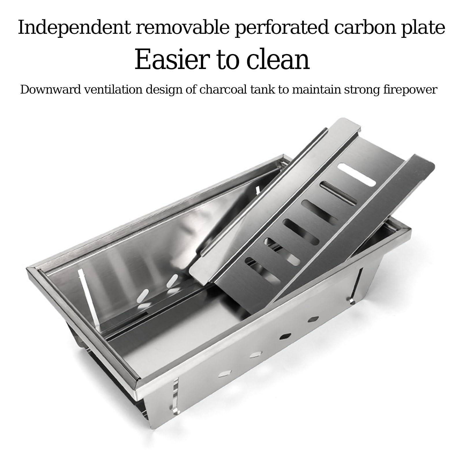 Barbecue grill extérieur barbecue grill ménage barbecue poêle poêle poêle à thé rôtissoire ensemble portable charbon de bois barbecue camping