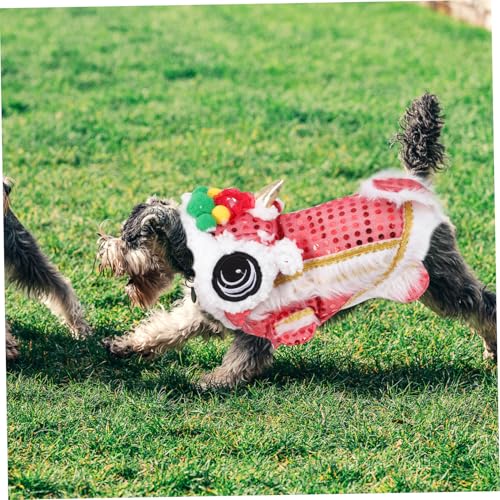 Disfraz para perro COLLBATH León tamaño S miniatura 5