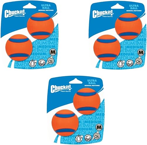 Chuckit! Ultra Ball Medium 3 Pack de 2