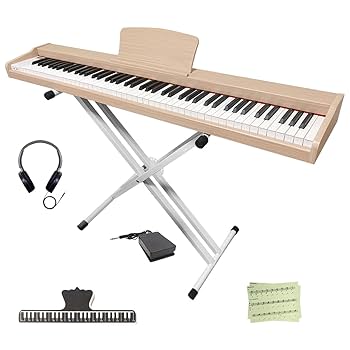 Amazon | 【木製電子ピアノスタンドセット 】Longeye 電子ピアノ