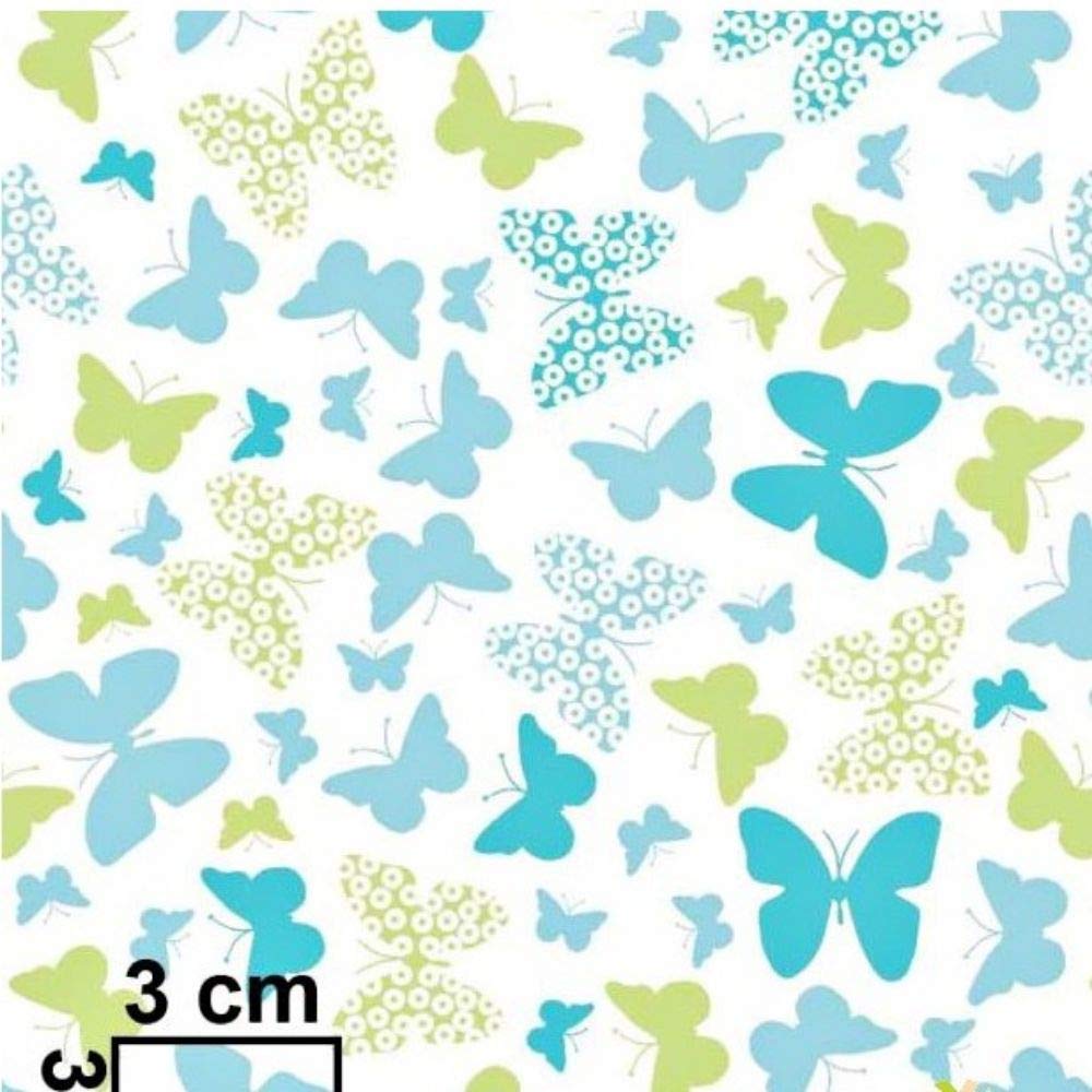 Tissu Satin De Coton Lapin Paques Fleurs Marron Grand, Coupon 1m X Laize (160cm