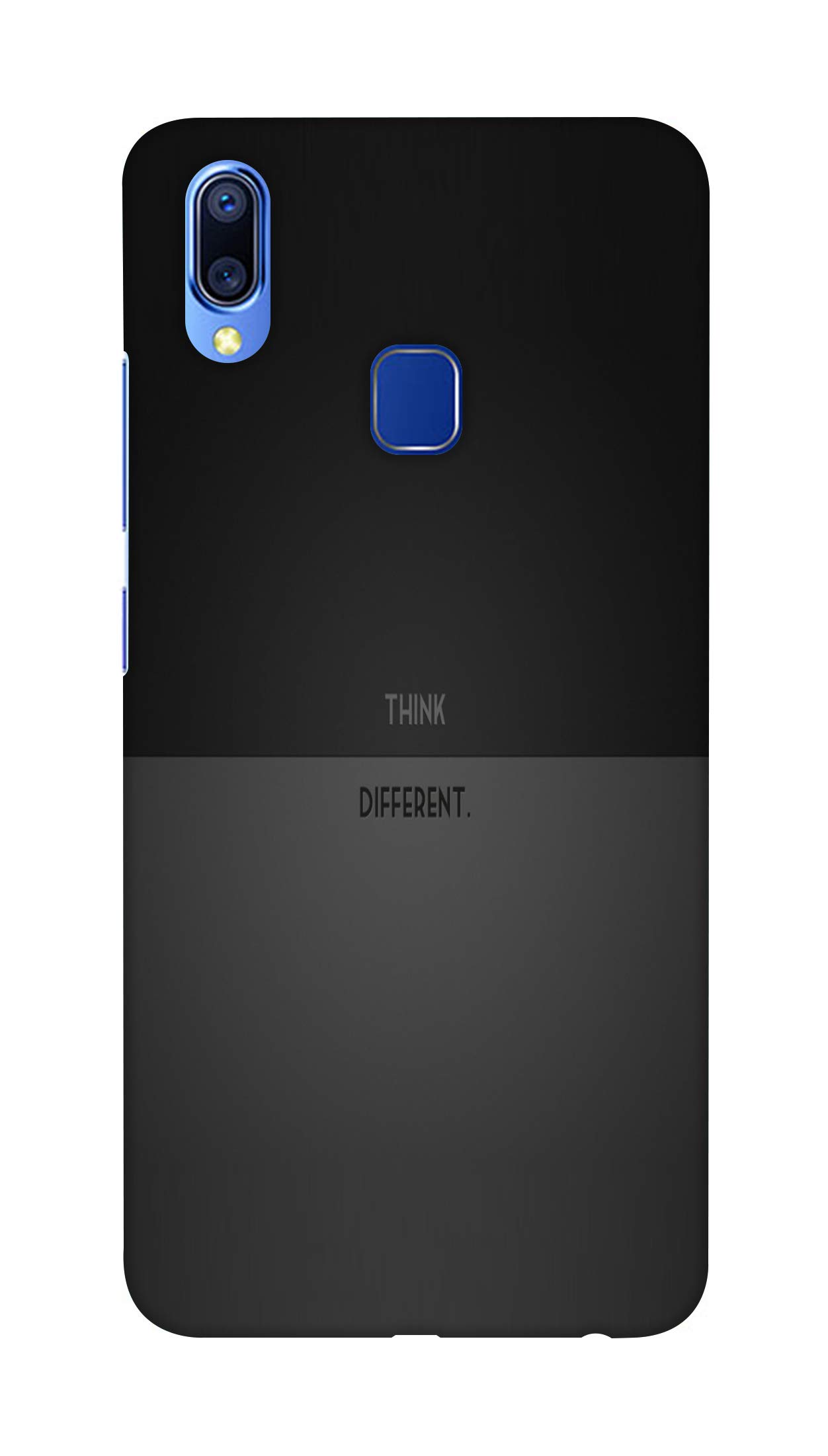 VediArt Designer Printed Polycarbonate Plastic Back Cover for Vivo Y95 - Think Different Quote - Multicolor