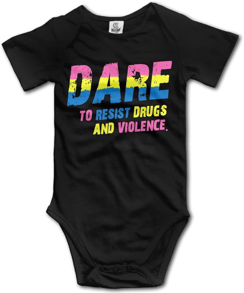Baby Boys' Dare To Resist Drugs And Violence Romper Jumpsuit Bodysuit Outfits