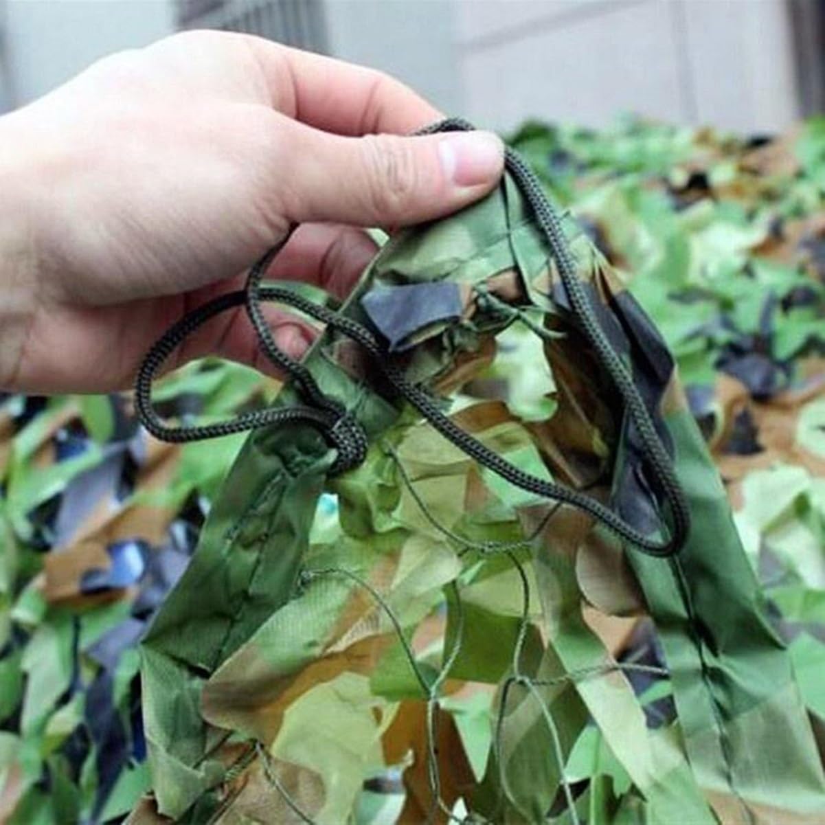 Filet de camouflage de la forêt - Protection solaire - Filet de camouflage pour l'extérieur - Pour décoration militaire, terrasse, voiture, armée