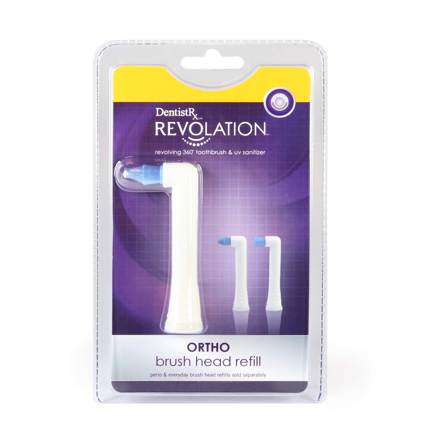 DentistRxRevolation Ortho Brush Head Refill 1 ea