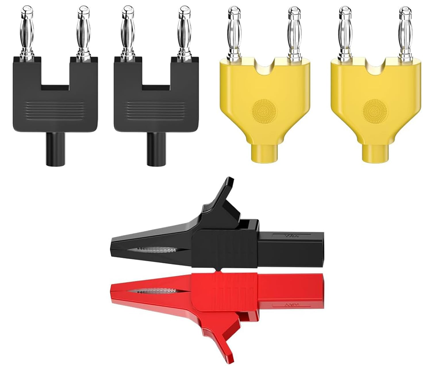 Kit de cables para multimetro con puntas de prueba, pinzas, enchufes y comprobadores, 92 piezas