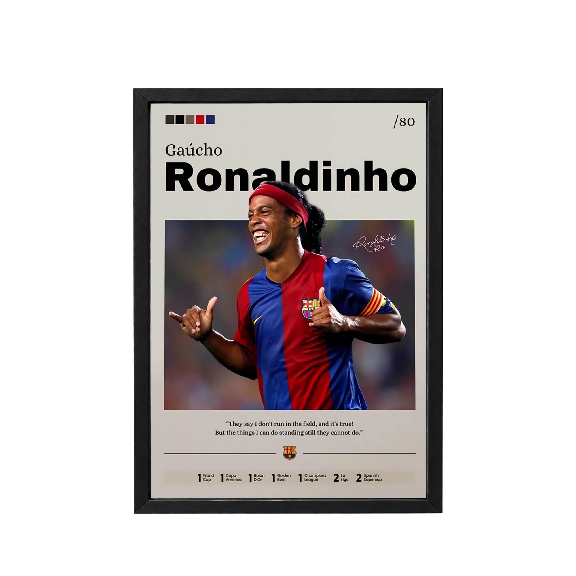 Kylian Mbappe Football Poster - Framed Wall Art -27