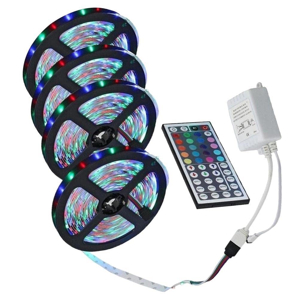 Remote Led Smd Buy CALANDIS® SMD 3528 RGB Led Strip Lights Flexible Remote Control 20M ...