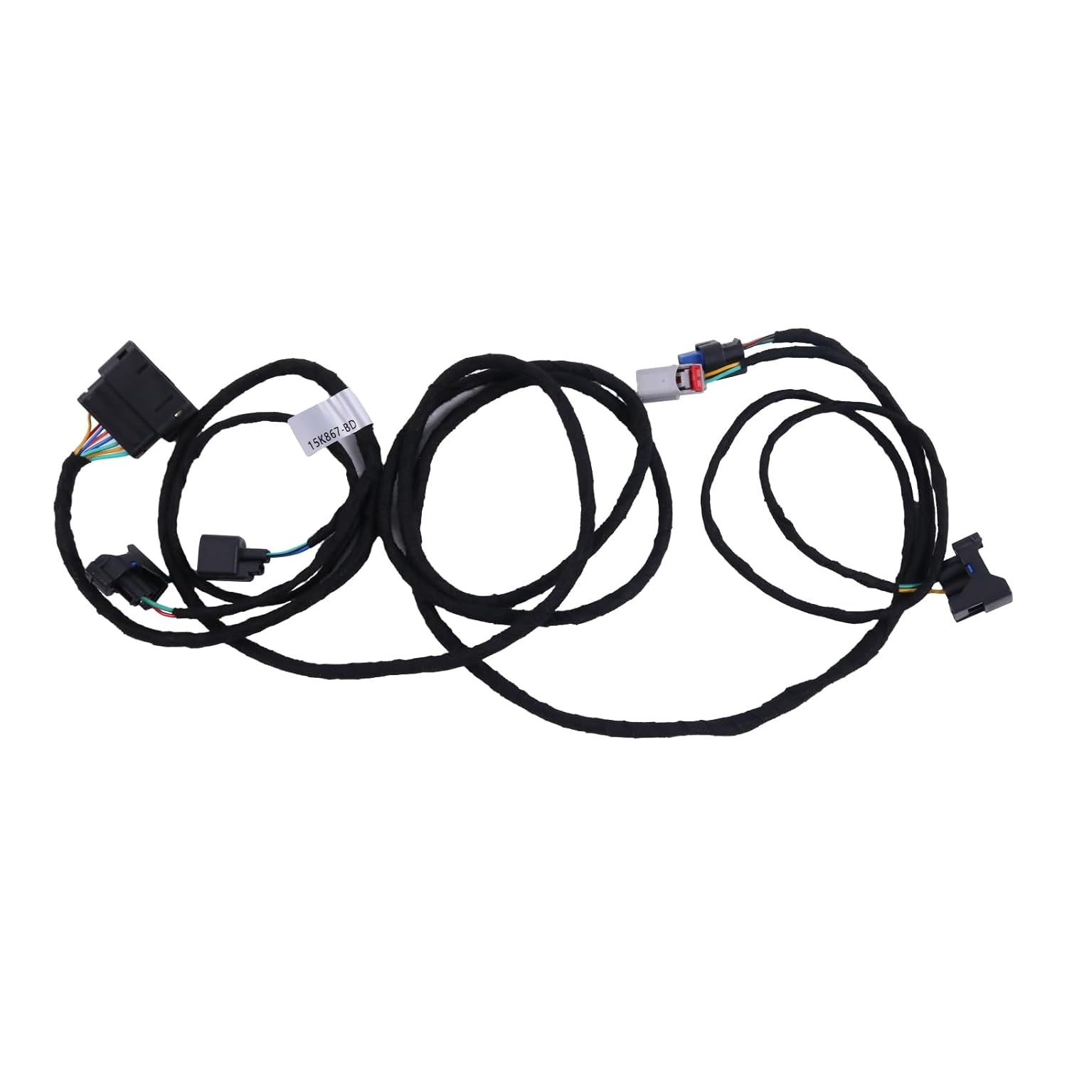 IEQFUE Front Bumper Headlight Wiring Harness DG9Z15K867B DG9Z-15K867-B Compatible with Ford Fusion 2013-2016