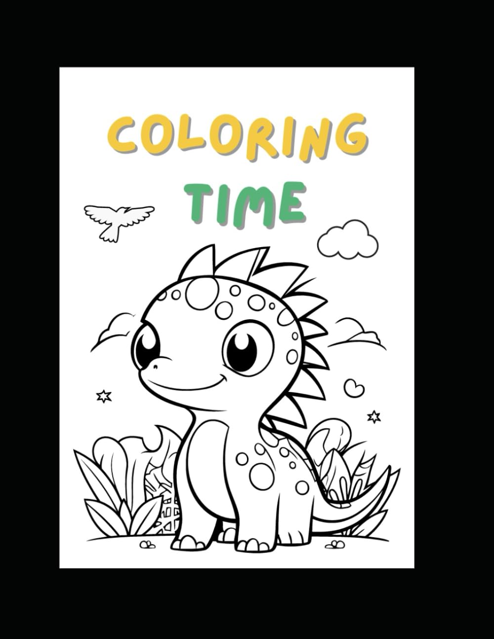 COLORING TIME: A fun and creative animal coloring book for kids